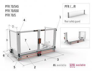 Bi-folding Table Guard for Milling Machines