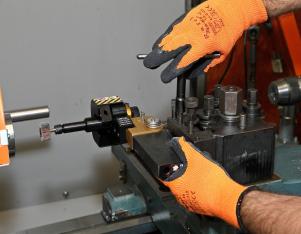 Automatic Sanding Wheel Holder for Lathes
